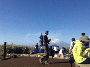 明神ガ岳からの富士山